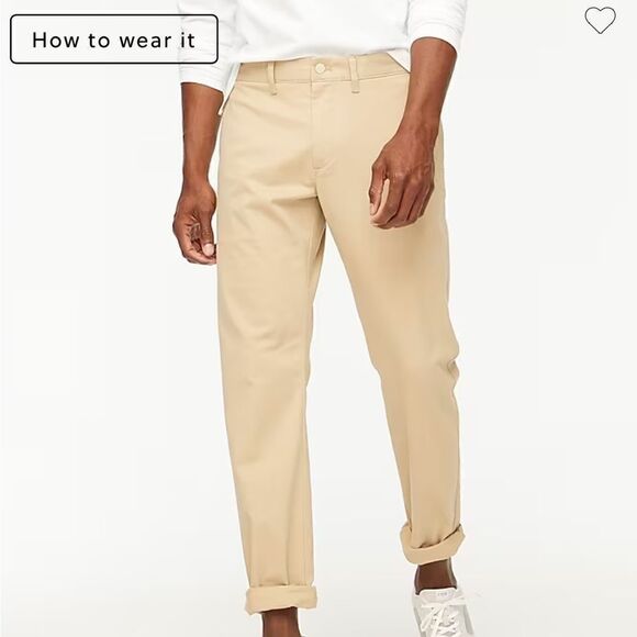 J. Crew Thompson TruTemp365® chino pant - Picture 1 of 8